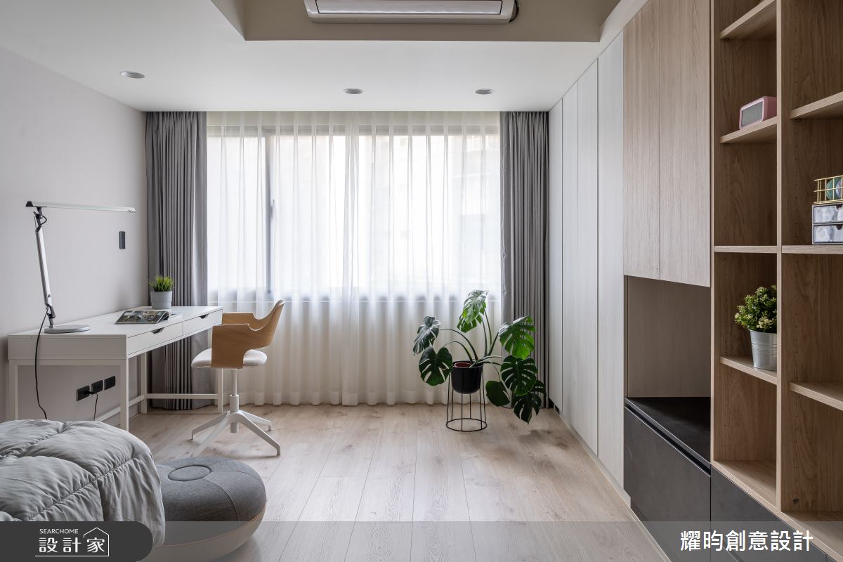 70坪老屋(31~40年)＿北歐風臥室案例圖片＿耀昀創意設計＿耀昀_72之46