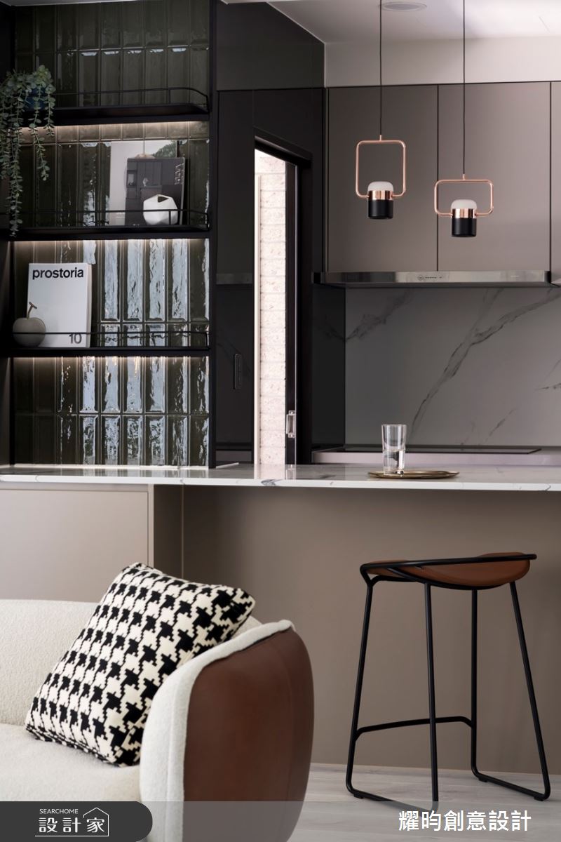 25坪新成屋(5年以下)＿北歐風客廳餐廳廚房中島案例圖片＿耀昀創意設計＿耀昀_73之20