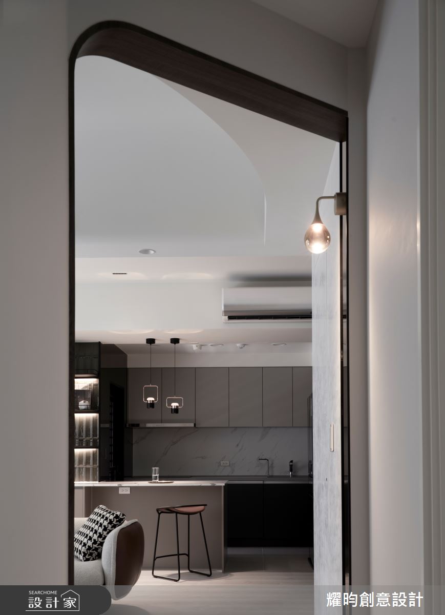 25坪新成屋(5年以下)＿北歐風客廳餐廳廚房中島案例圖片＿耀昀創意設計＿耀昀_73之23