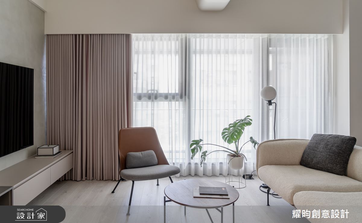 25坪新成屋(5年以下)＿北歐風客廳案例圖片＿耀昀創意設計＿耀昀_73之12