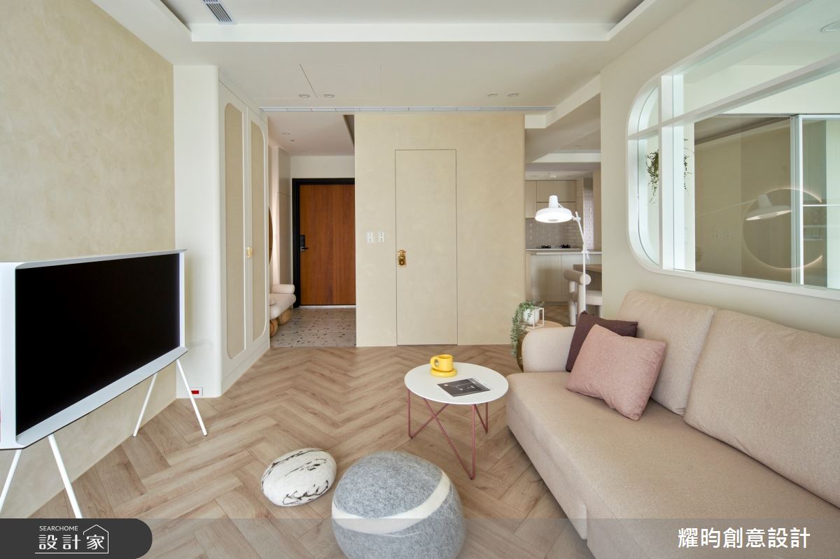 29坪新成屋(5年以下)＿北歐風玄關客廳案例圖片＿耀昀創意設計＿耀昀_74之8