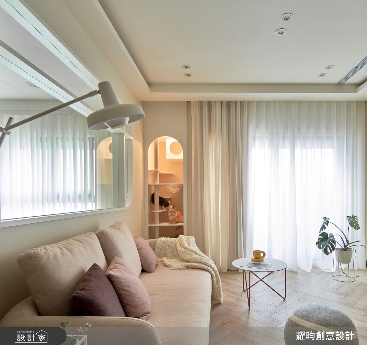 29坪新成屋(5年以下)＿北歐風客廳案例圖片＿耀昀創意設計＿耀昀_74之10