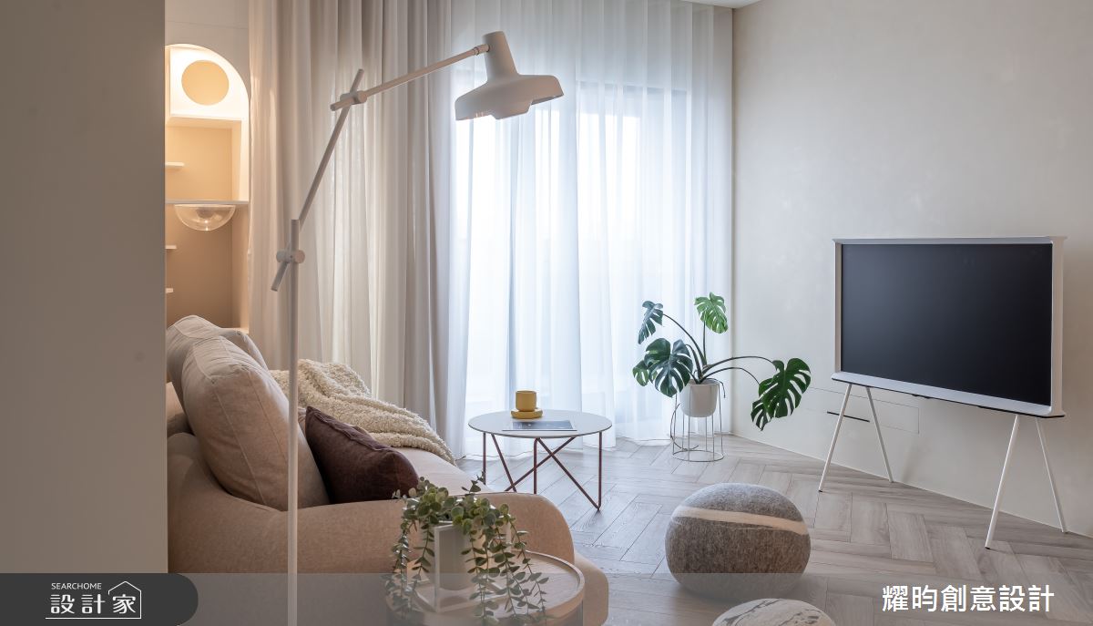 29坪新成屋(5年以下)＿北歐風客廳案例圖片＿耀昀創意設計＿耀昀_74之12