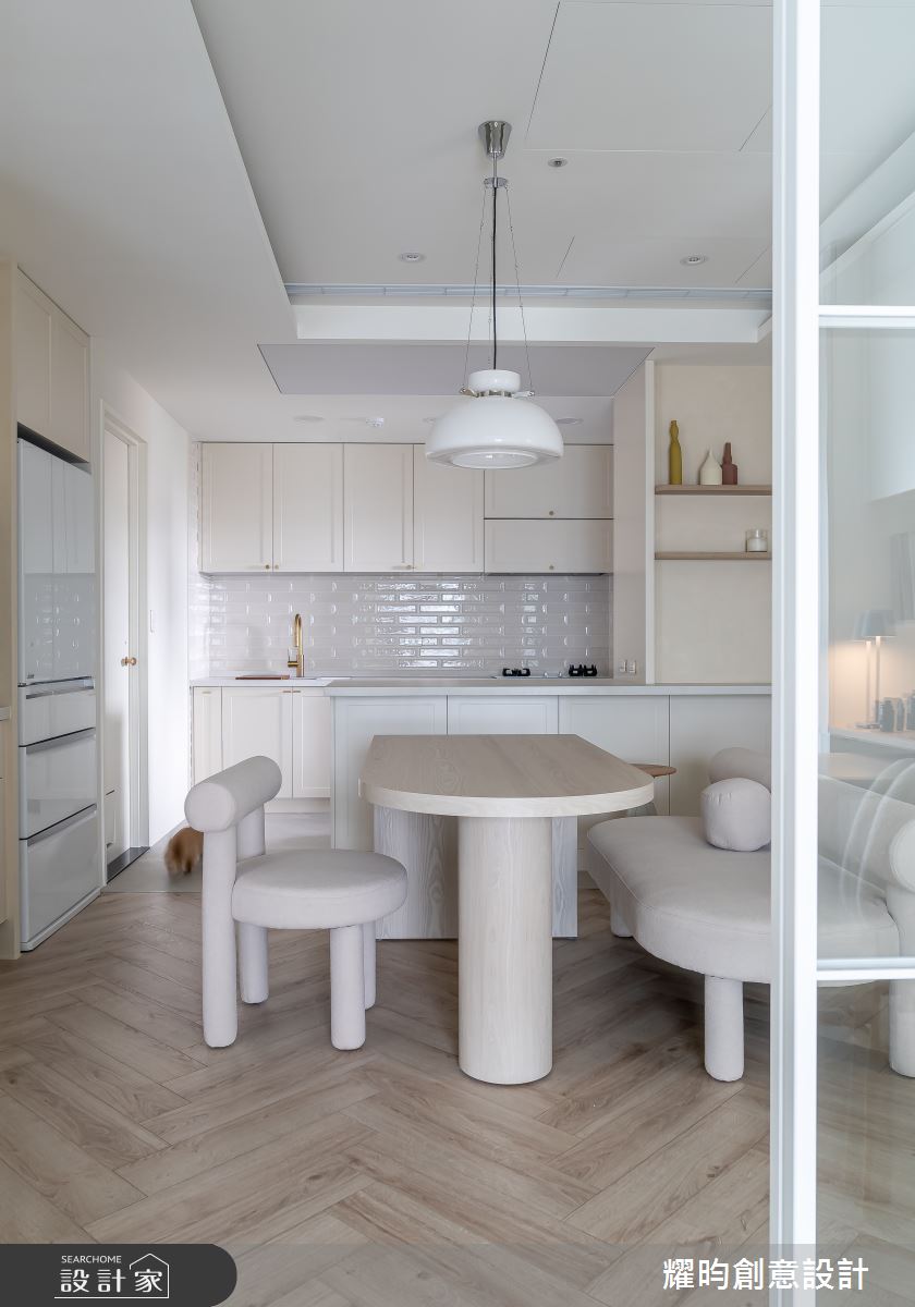 29坪新成屋(5年以下)＿北歐風餐廳廚房中島案例圖片＿耀昀創意設計＿耀昀_74之24