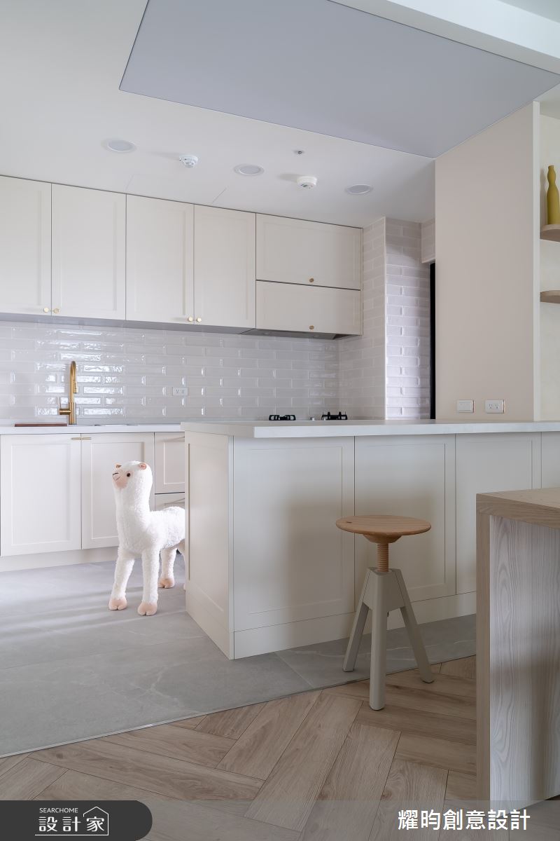 29坪新成屋(5年以下)＿北歐風餐廳廚房中島案例圖片＿耀昀創意設計＿耀昀_74之29