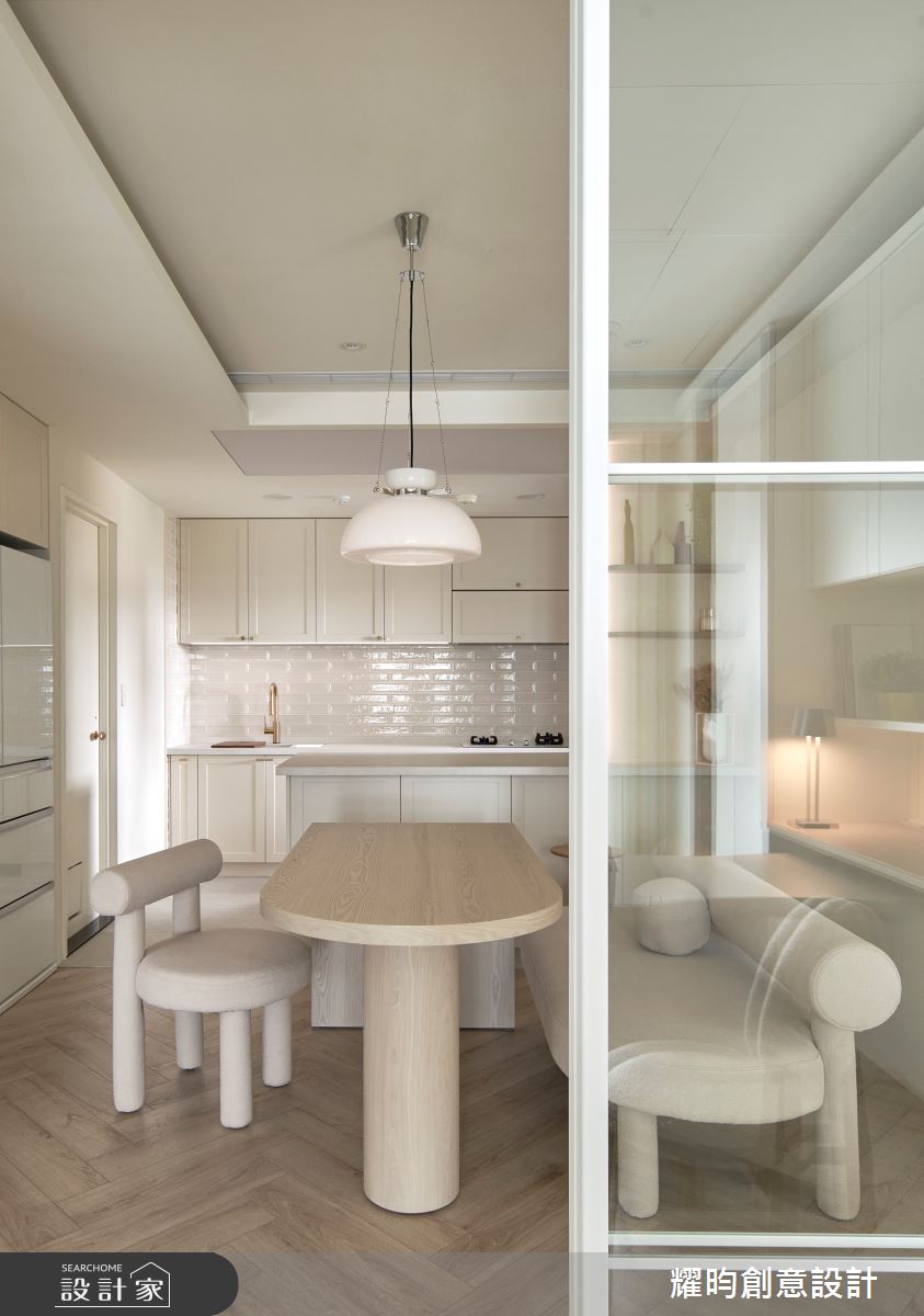 29坪新成屋(5年以下)＿北歐風餐廳廚房中島案例圖片＿耀昀創意設計＿耀昀_74之26