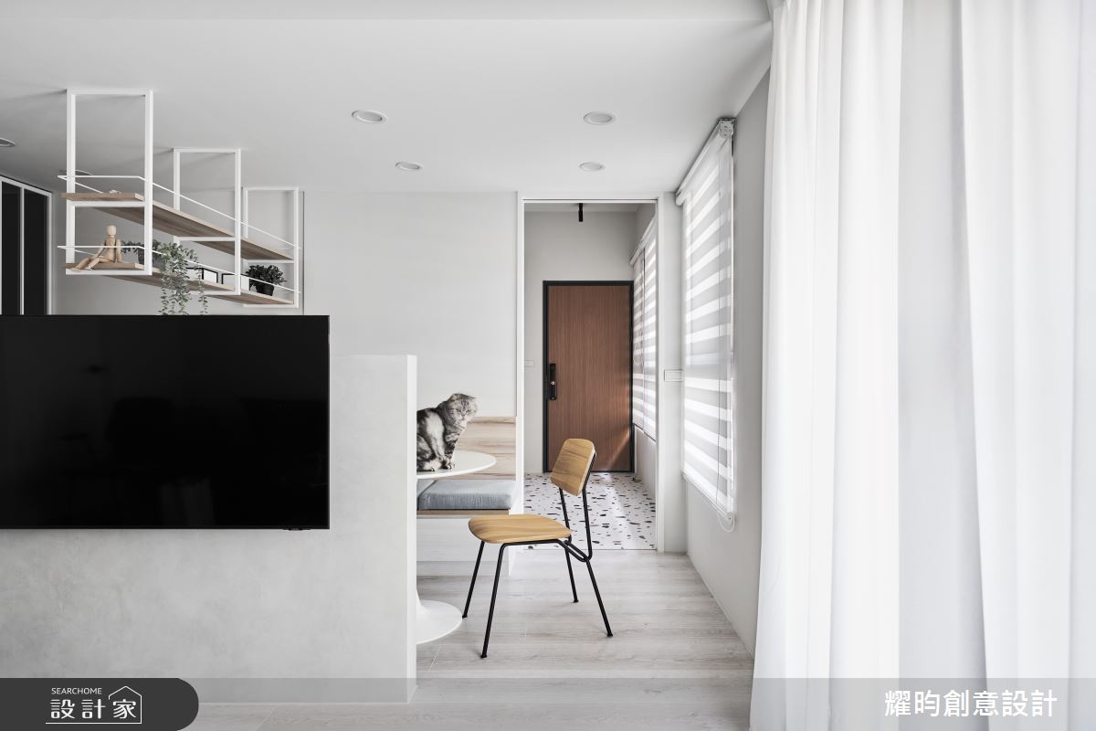19坪新成屋(5年以下)＿北歐風玄關客廳餐廳案例圖片＿耀昀創意設計＿耀昀_75之3