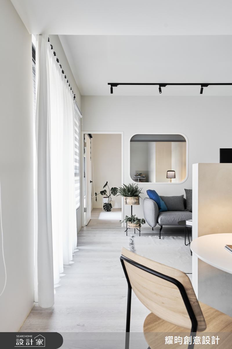 19坪新成屋(5年以下)＿北歐風客廳餐廳案例圖片＿耀昀創意設計＿耀昀_75之24
