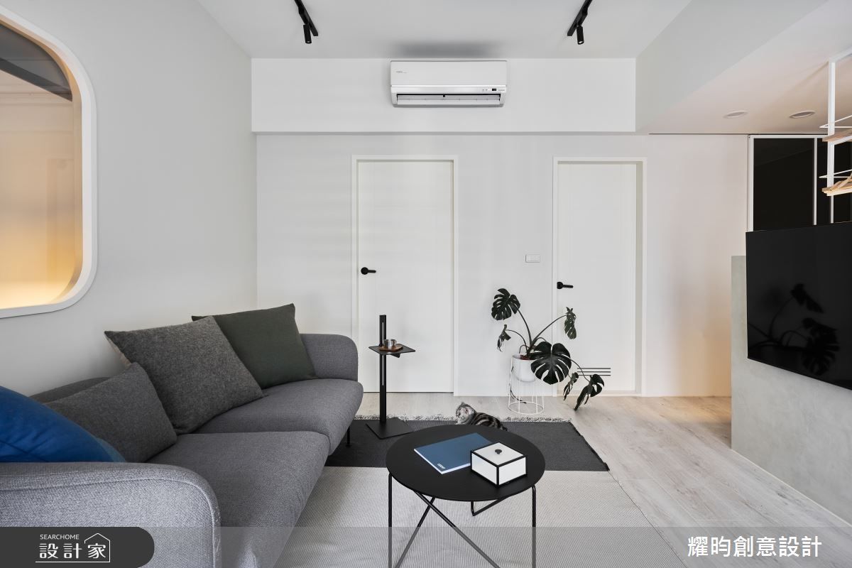 19坪新成屋(5年以下)＿北歐風客廳案例圖片＿耀昀創意設計＿耀昀_75之15