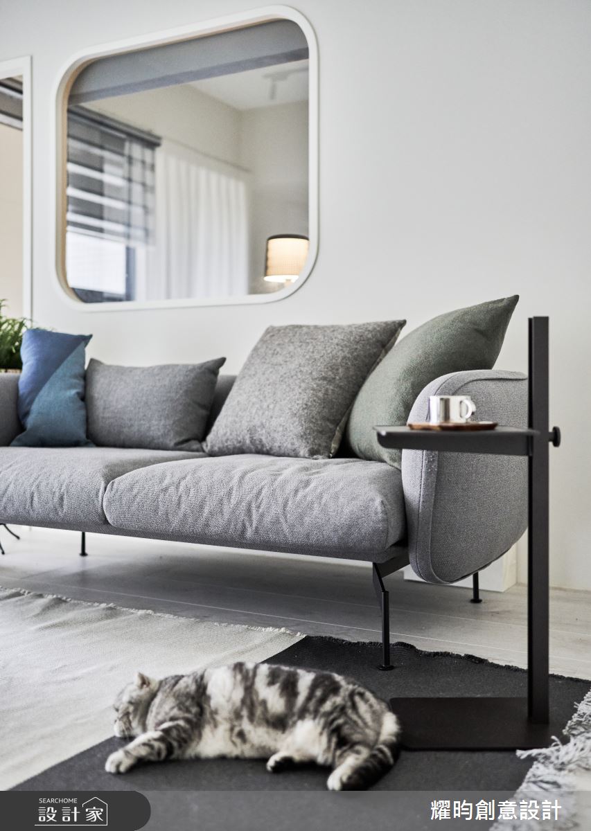 19坪新成屋(5年以下)＿北歐風客廳案例圖片＿耀昀創意設計＿耀昀_75之29