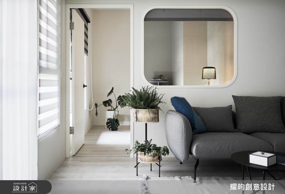 19坪新成屋(5年以下)＿北歐風客廳案例圖片＿耀昀創意設計＿耀昀_75之17