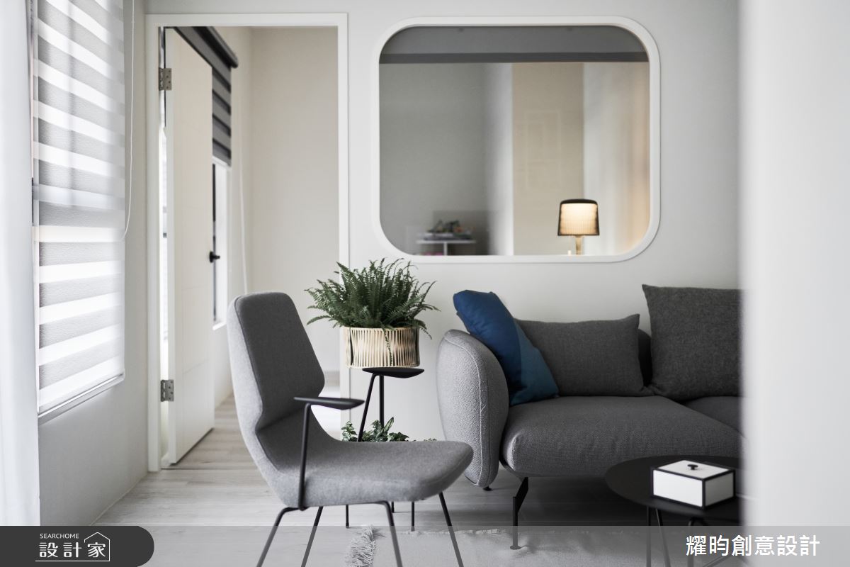 19坪新成屋(5年以下)＿北歐風客廳案例圖片＿耀昀創意設計＿耀昀_75之18