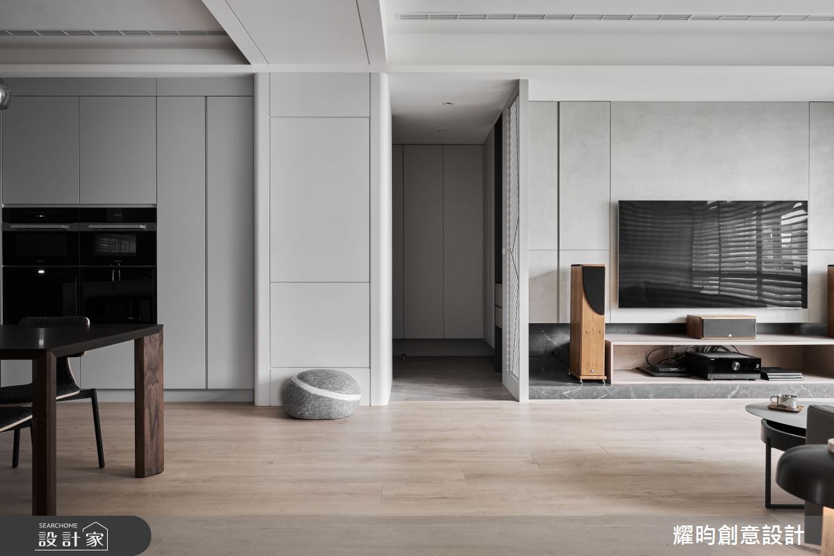 40坪中古屋(5~15年)＿北歐風玄關客廳案例圖片＿耀昀創意設計＿耀昀_76之2