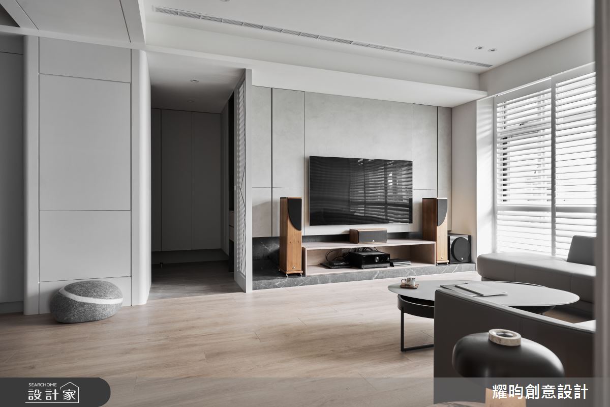 40坪中古屋(5~15年)＿北歐風玄關客廳案例圖片＿耀昀創意設計＿耀昀_76之3