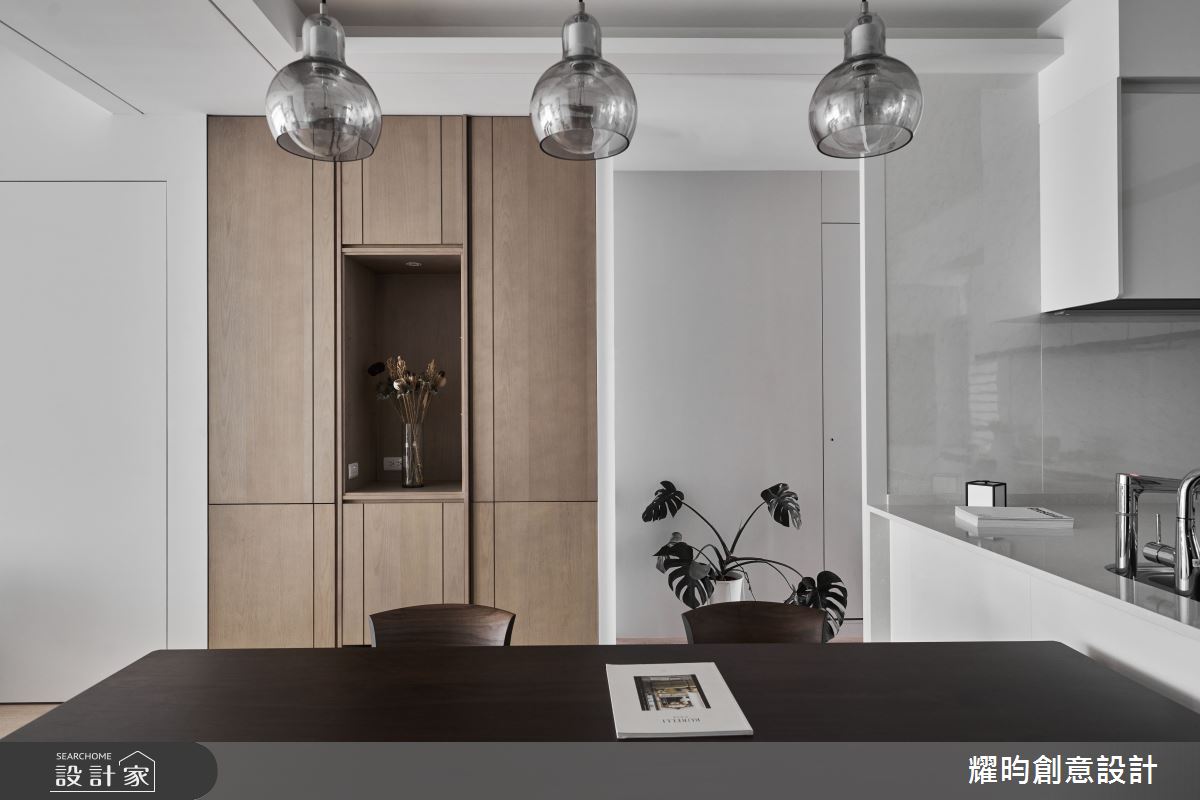 40坪中古屋(5~15年)＿北歐風餐廳廚房中島案例圖片＿耀昀創意設計＿耀昀_76之17