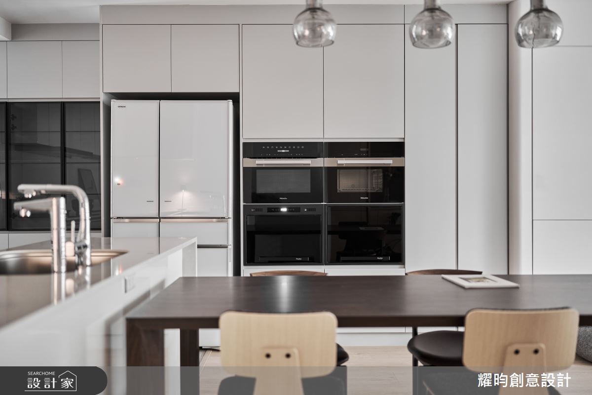 40坪中古屋(5~15年)＿北歐風餐廳廚房中島案例圖片＿耀昀創意設計＿耀昀_76之20