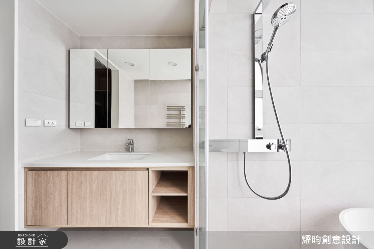 40坪中古屋(5~15年)＿北歐風浴室案例圖片＿耀昀創意設計＿耀昀_76之39