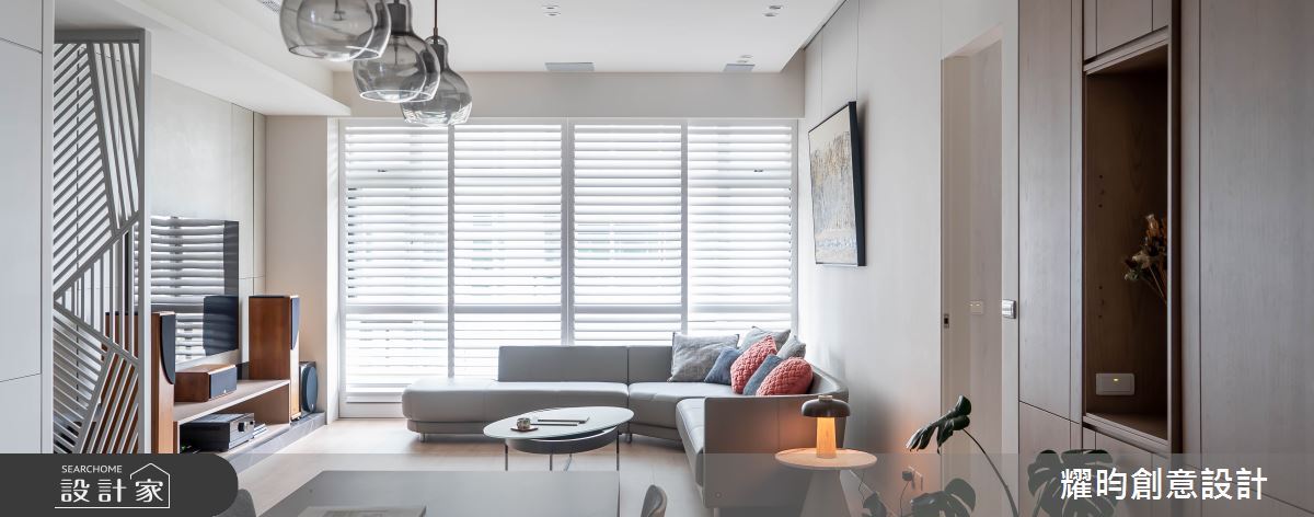 40坪中古屋(5~15年)＿北歐風客廳案例圖片＿耀昀創意設計＿耀昀_76之16
