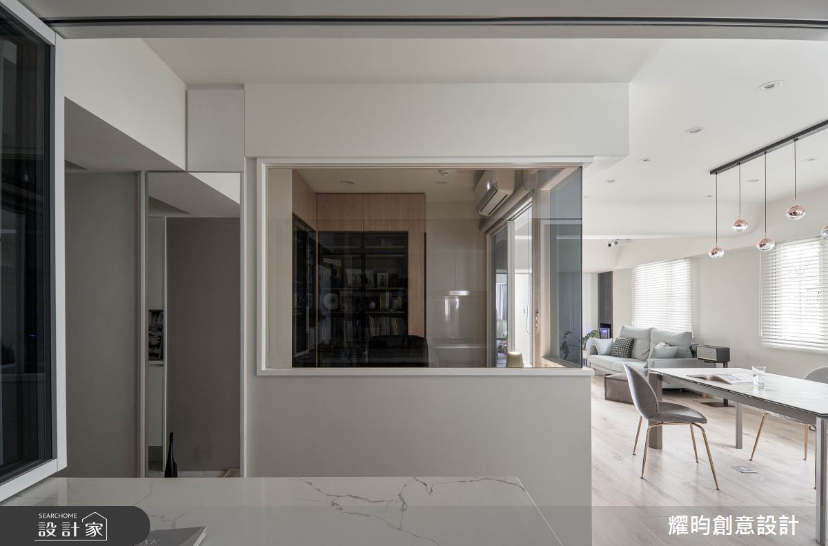 28坪老屋(31~40年)＿北歐風玄關餐廳書房中島案例圖片＿耀昀創意設計＿耀昀_77之5