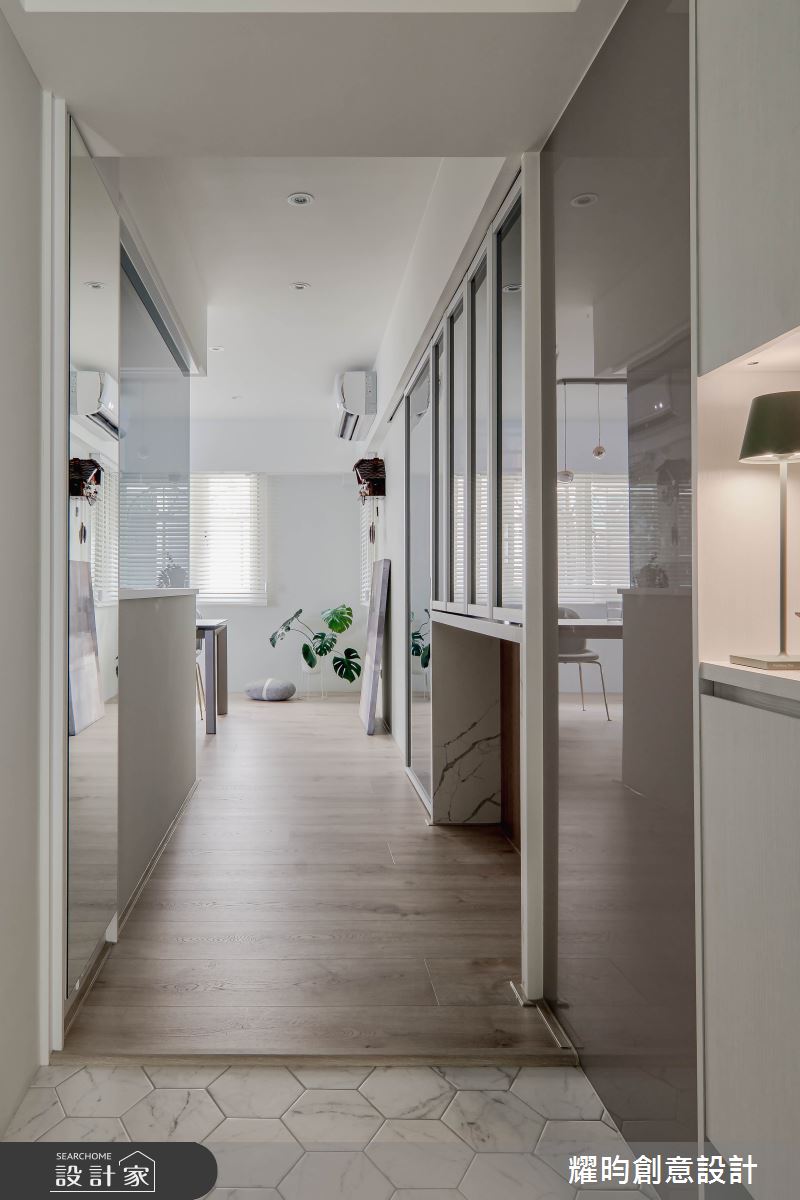 28坪老屋(31~40年)＿北歐風玄關案例圖片＿耀昀創意設計＿耀昀_77之3