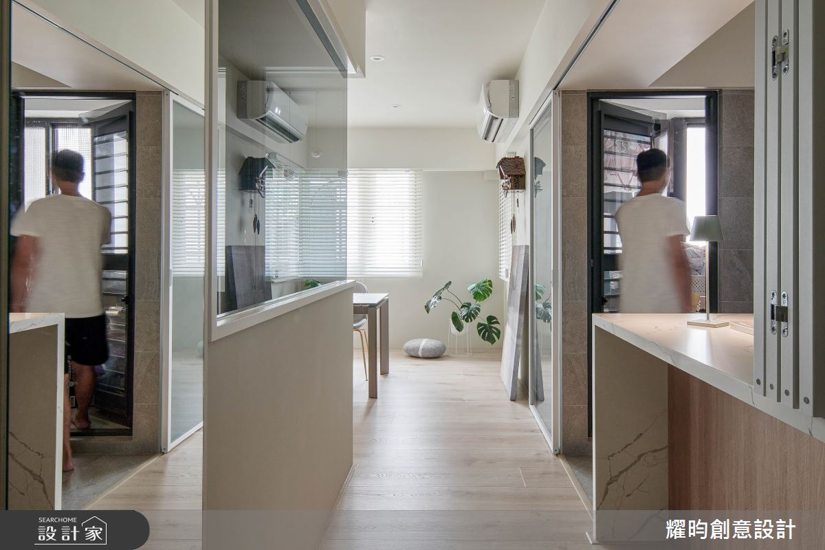 28坪老屋(31~40年)＿北歐風玄關中島案例圖片＿耀昀創意設計＿耀昀_77之2