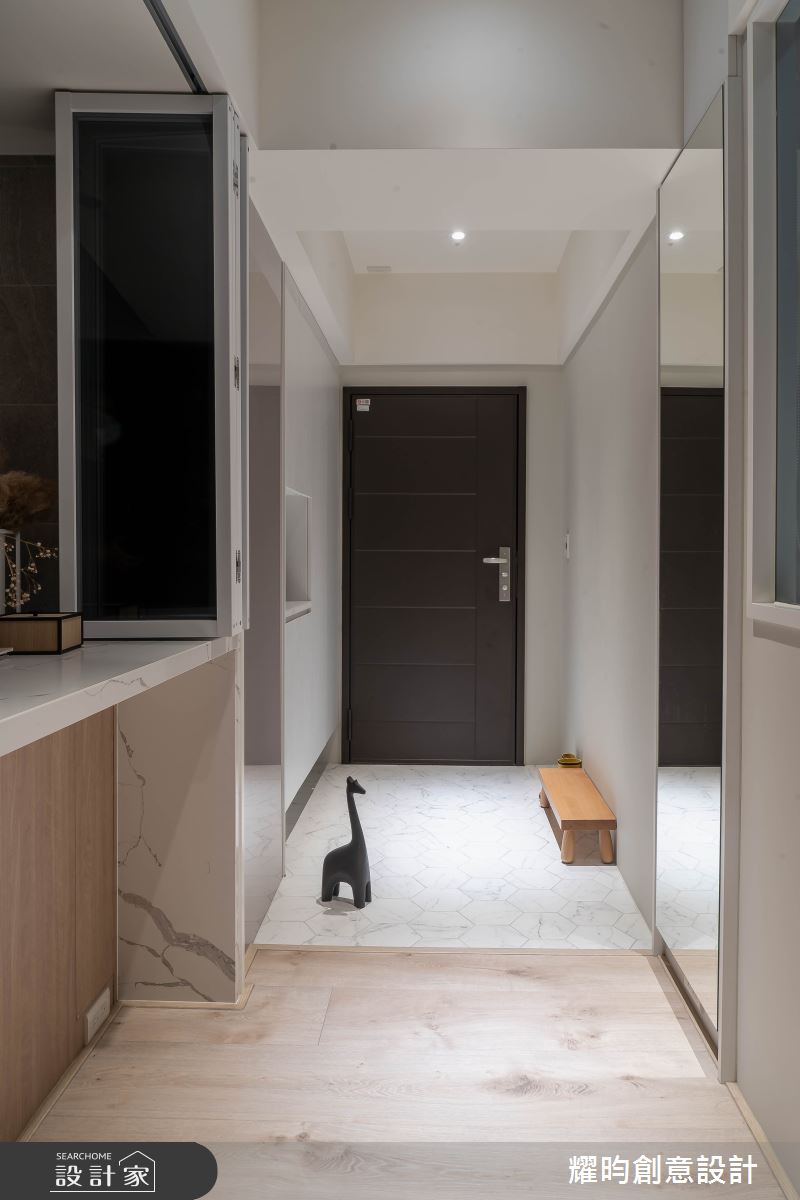 28坪老屋(31~40年)＿北歐風玄關案例圖片＿耀昀創意設計＿耀昀_77之4