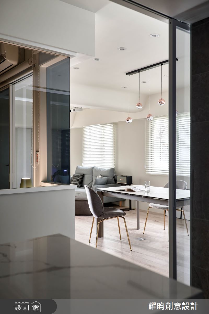 28坪老屋(31~40年)＿北歐風餐廳中島案例圖片＿耀昀創意設計＿耀昀_77之18
