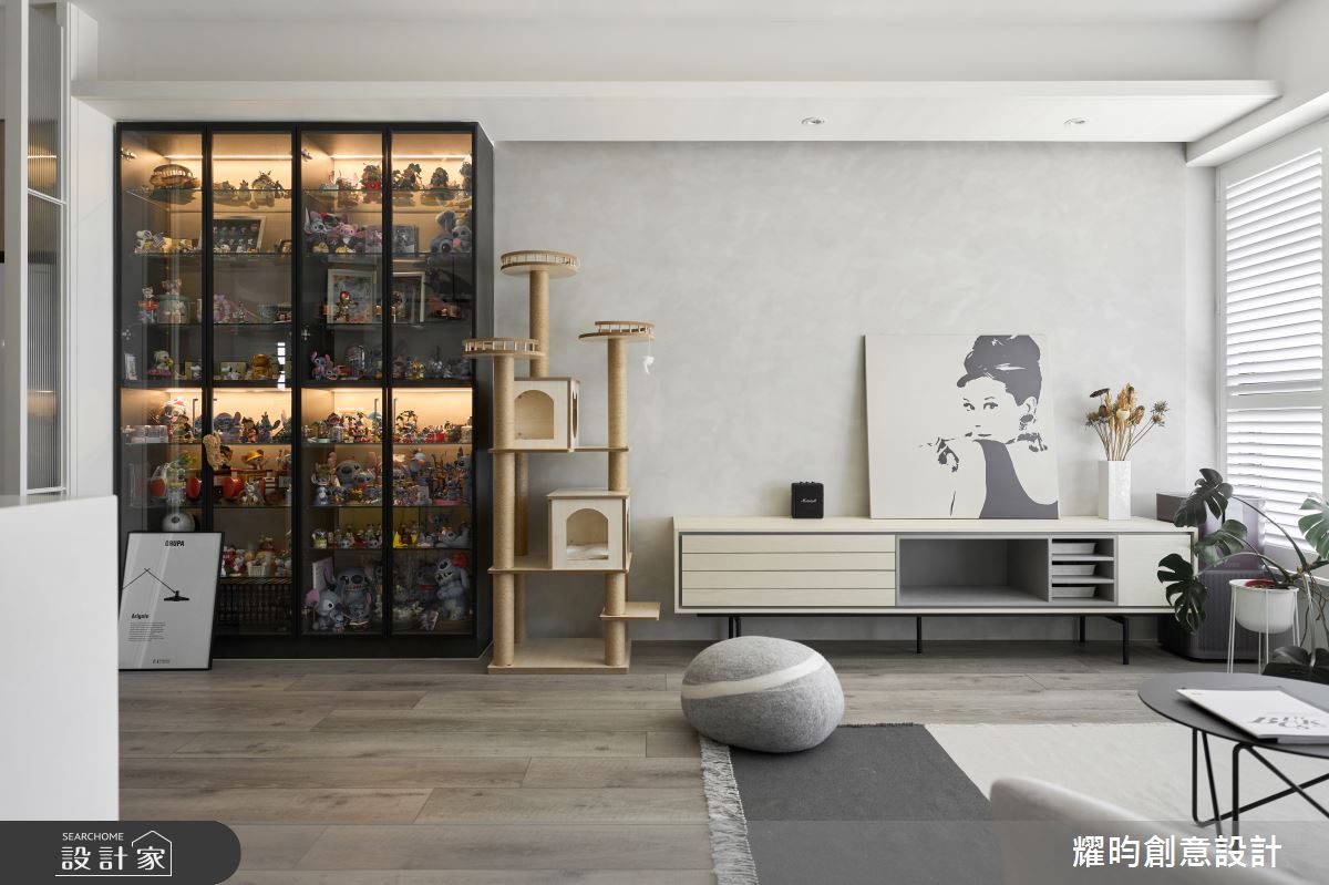 30坪新成屋(5年以下)＿北歐風客廳案例圖片＿耀昀創意設計＿耀昀_78之10