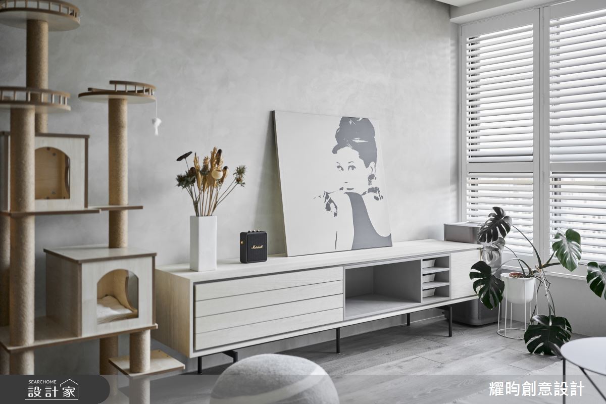 30坪新成屋(5年以下)＿北歐風客廳案例圖片＿耀昀創意設計＿耀昀_78之12