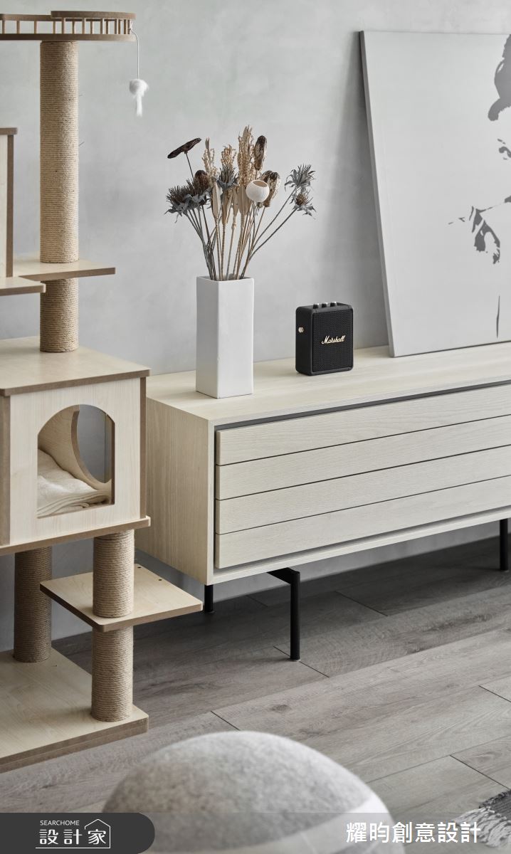 30坪新成屋(5年以下)＿北歐風客廳案例圖片＿耀昀創意設計＿耀昀_78之22