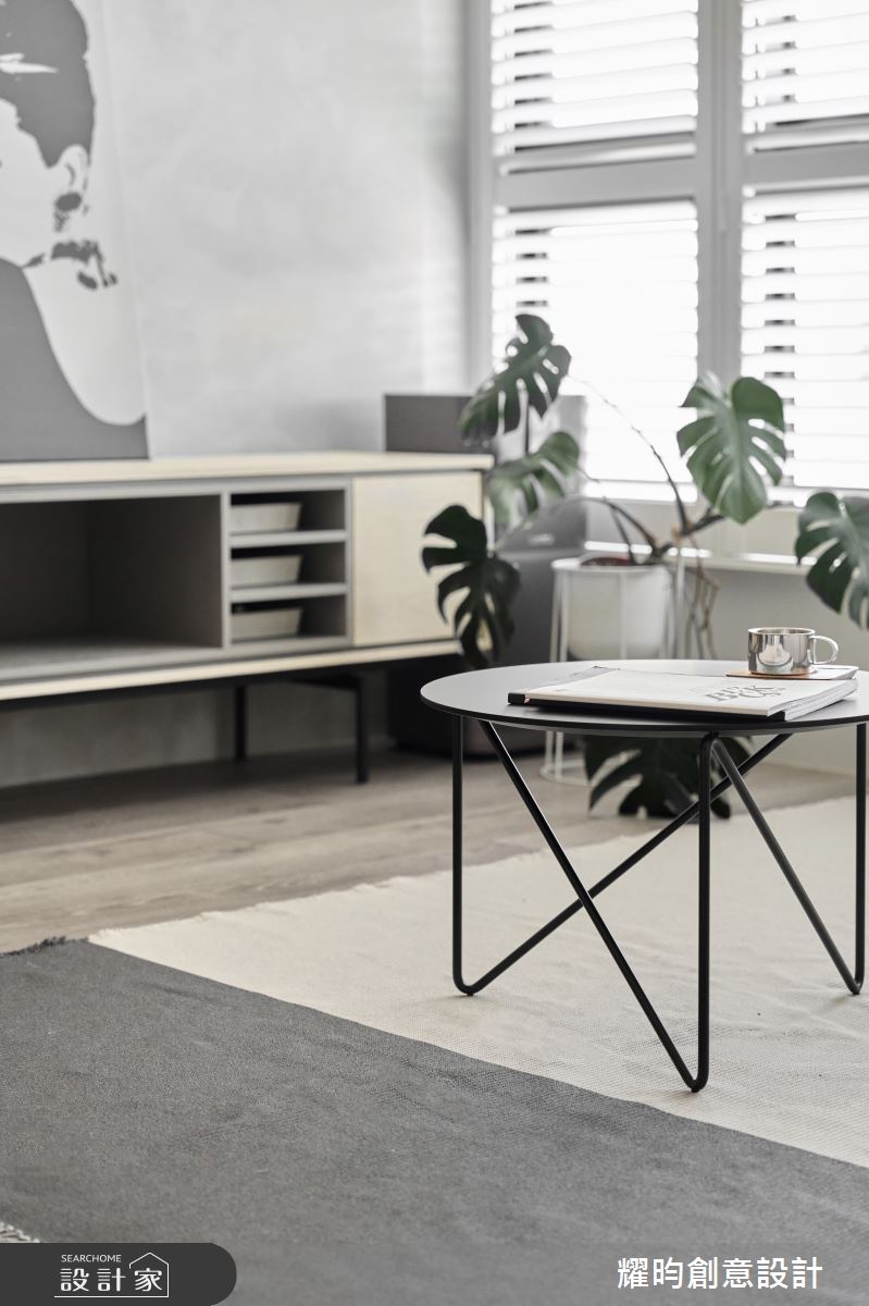 30坪新成屋(5年以下)＿北歐風客廳案例圖片＿耀昀創意設計＿耀昀_78之21