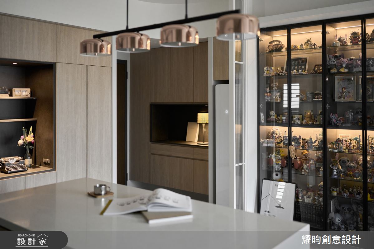 30坪新成屋(5年以下)＿北歐風玄關餐廳中島案例圖片＿耀昀創意設計＿耀昀_78之6