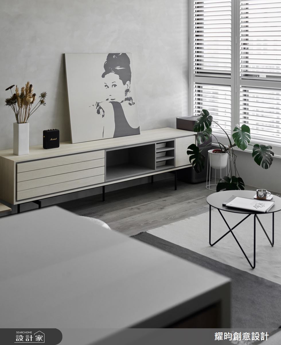 30坪新成屋(5年以下)＿北歐風客廳餐廳中島案例圖片＿耀昀創意設計＿耀昀_78之23