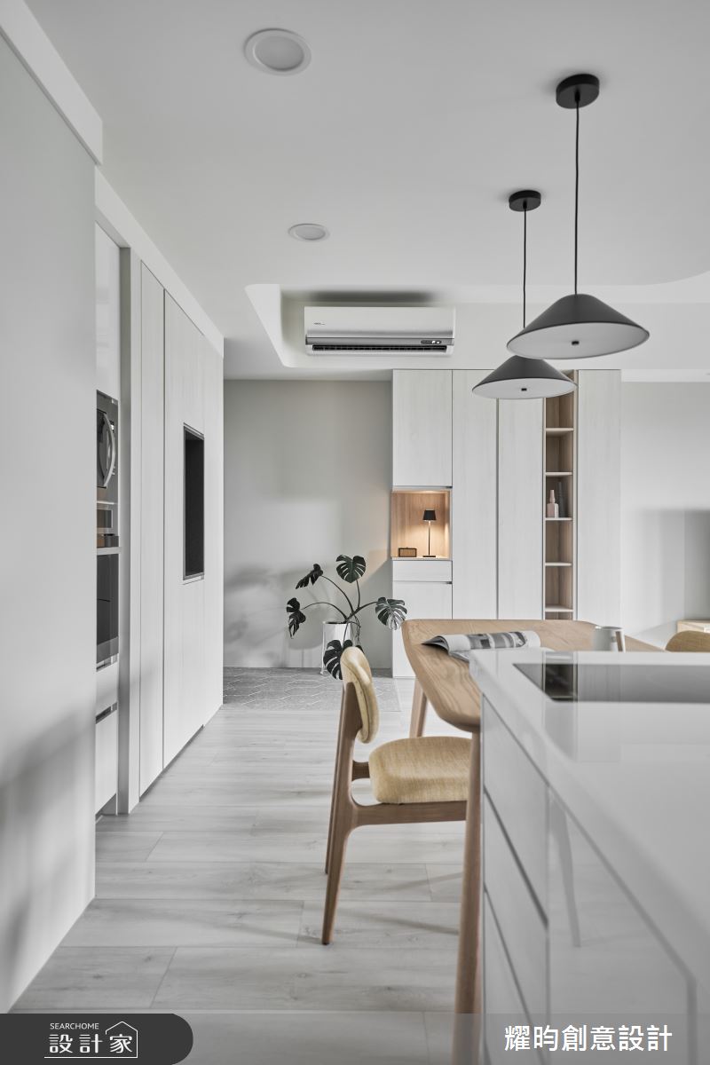 28坪預售屋＿北歐風餐廳中島案例圖片＿耀昀創意設計＿耀昀_79之11