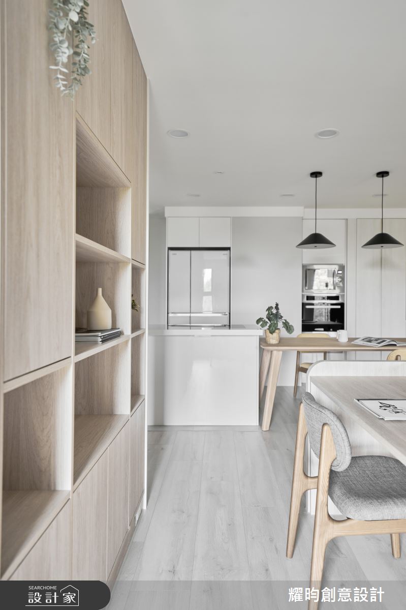 28坪預售屋＿北歐風餐廳書房中島案例圖片＿耀昀創意設計＿耀昀_79之17