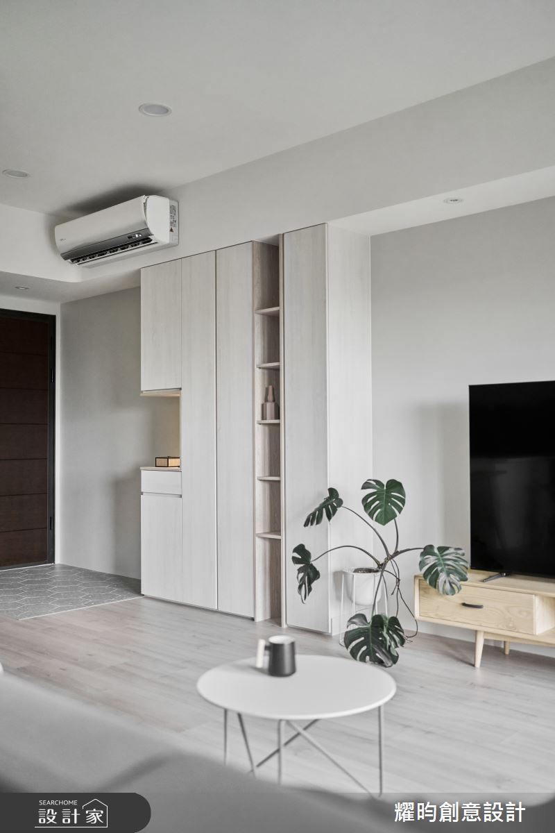 28坪預售屋＿北歐風玄關客廳案例圖片＿耀昀創意設計＿耀昀_79之4