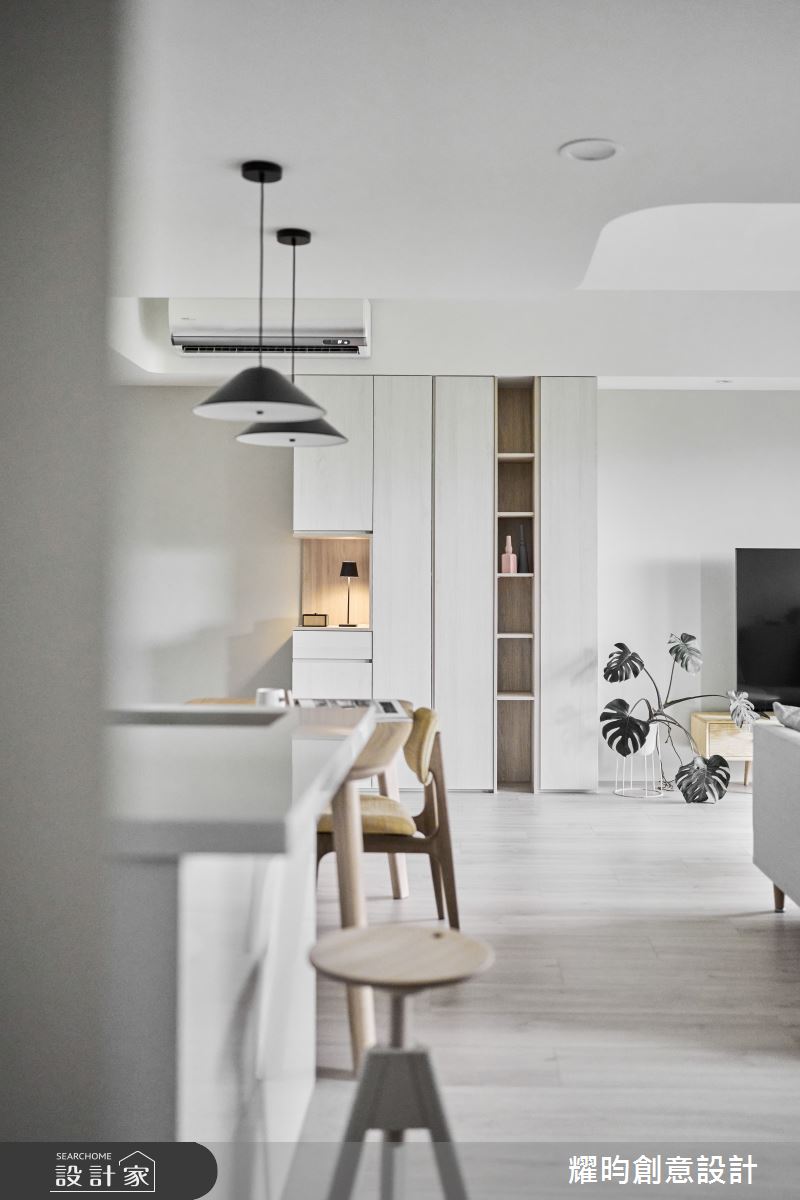 28坪預售屋＿北歐風餐廳中島案例圖片＿耀昀創意設計＿耀昀_79之12