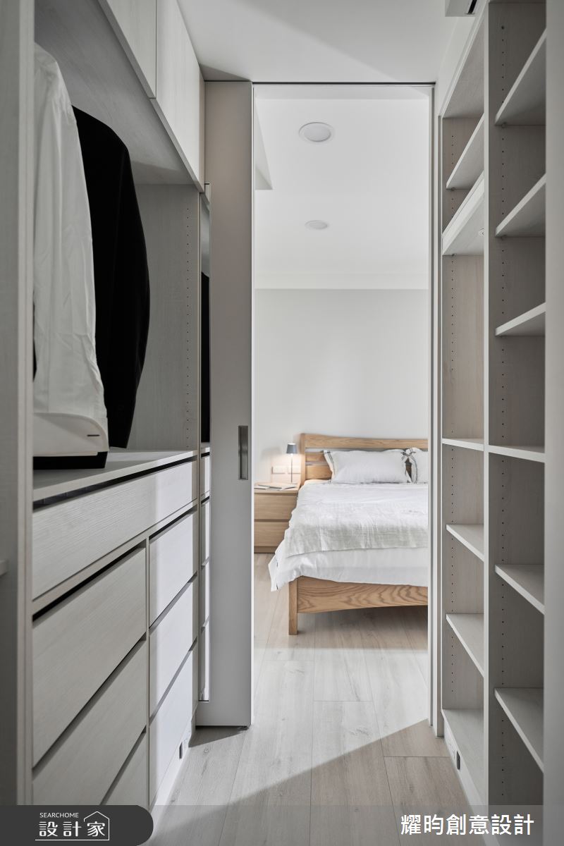 28坪預售屋＿北歐風臥室更衣間案例圖片＿耀昀創意設計＿耀昀_79之26