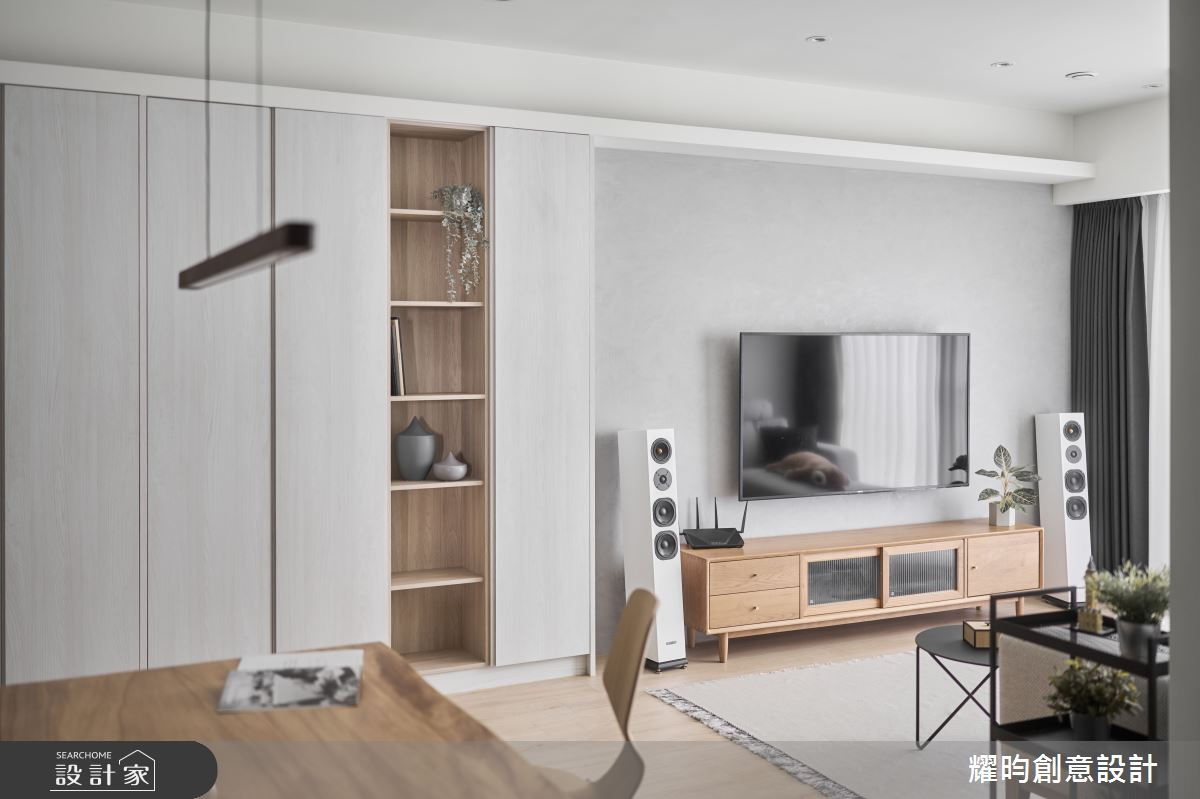 26坪新成屋(5年以下)＿北歐風客廳餐廳案例圖片＿耀昀創意設計＿耀昀_80之11