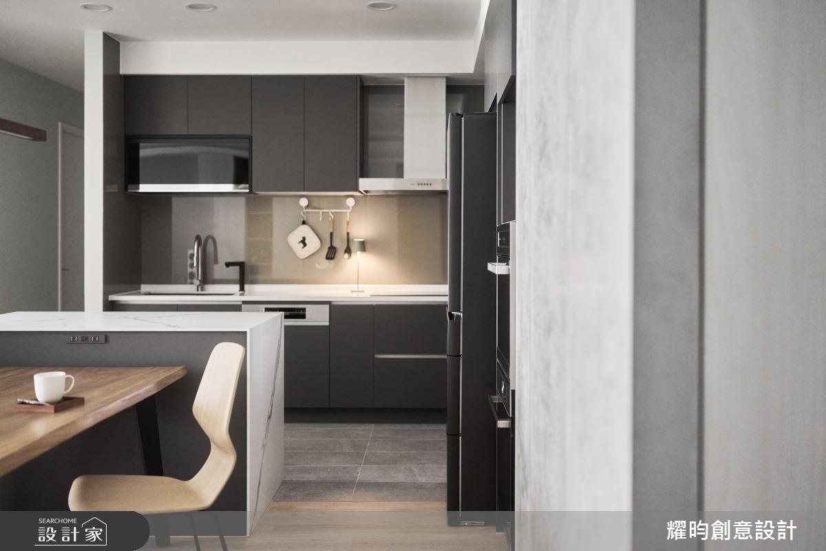 26坪新成屋(5年以下)＿北歐風餐廳廚房中島案例圖片＿耀昀創意設計＿耀昀_80之18