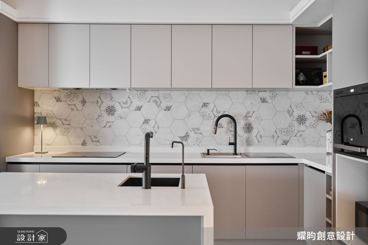 32坪老屋(31~40年)＿北歐風廚房中島案例圖片＿耀昀創意設計＿耀昀_84之12