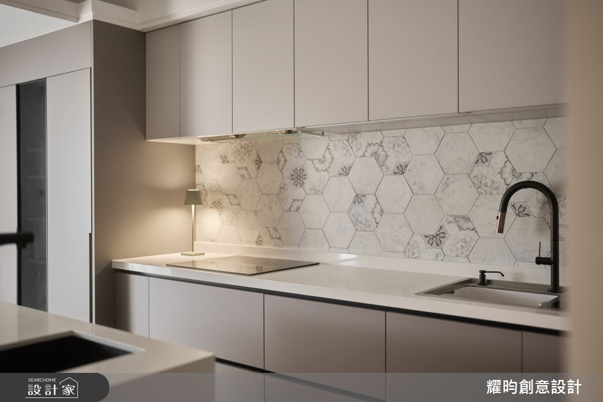 32坪老屋(31~40年)＿北歐風廚房中島案例圖片＿耀昀創意設計＿耀昀_84之13