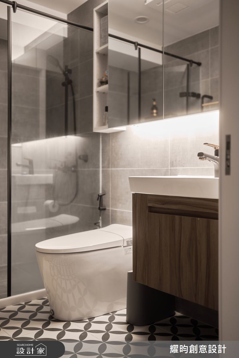 32坪老屋(31~40年)＿北歐風浴室案例圖片＿耀昀創意設計＿耀昀_84之19