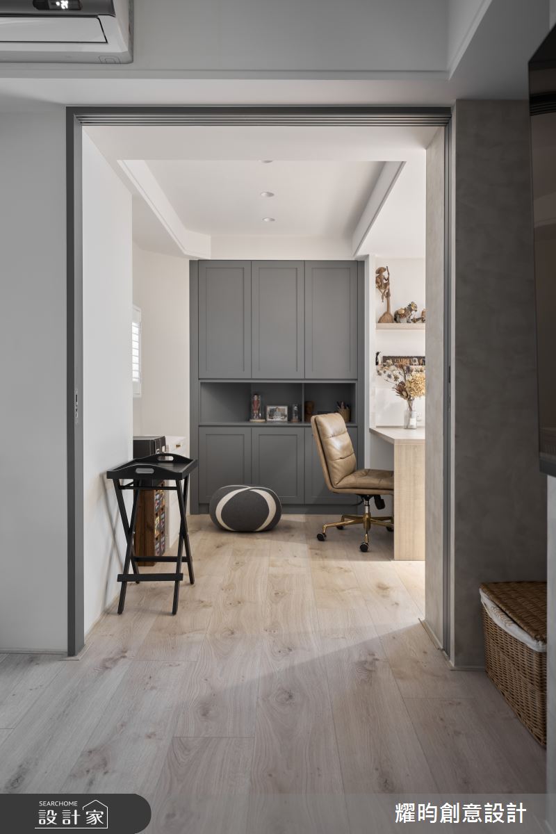 32坪老屋(31~40年)＿北歐風書房案例圖片＿耀昀創意設計＿耀昀_84之20