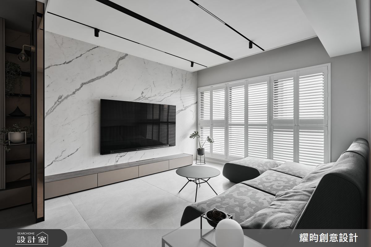 31坪毛胚屋＿北歐風客廳案例圖片＿耀昀創意設計＿耀昀_85之4