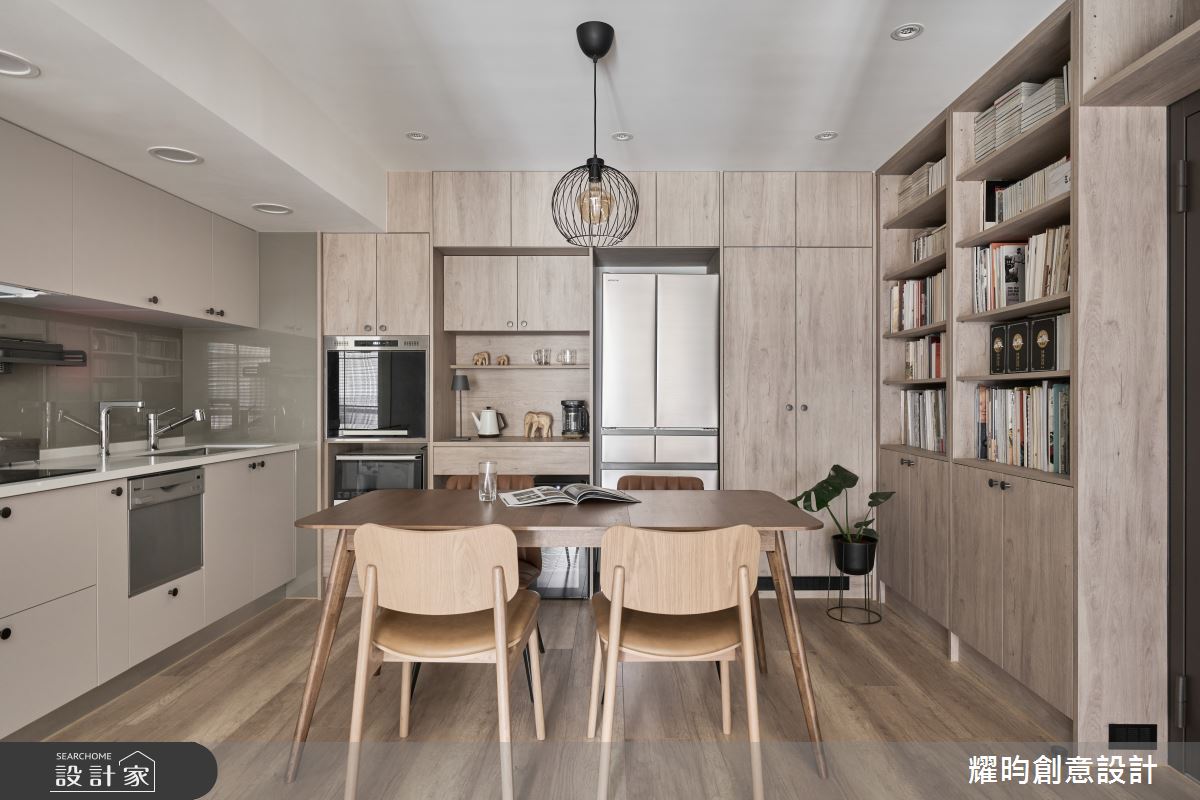 25坪老屋(31~40年)＿美式風餐廳廚房案例圖片＿耀昀創意設計＿耀昀_86之5