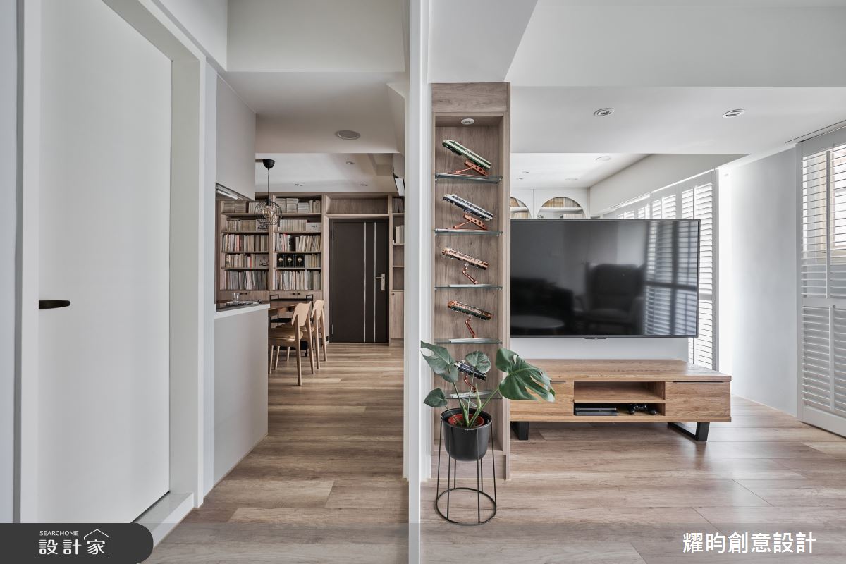 25坪老屋(31~40年)＿美式風客廳走廊案例圖片＿耀昀創意設計＿耀昀_86之11