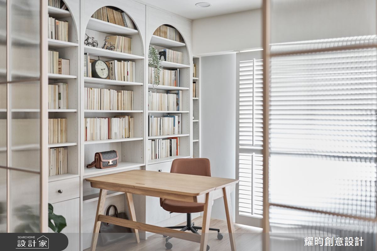 25坪老屋(31~40年)＿美式風書房案例圖片＿耀昀創意設計＿耀昀_86之8