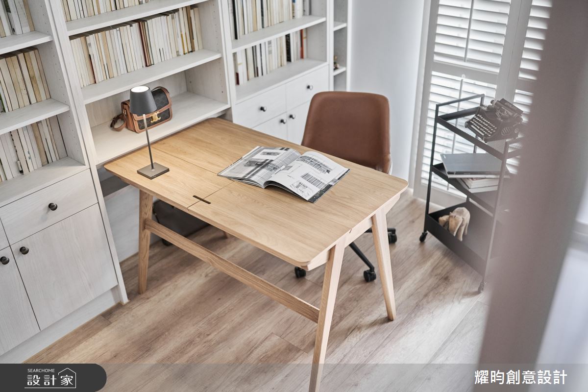 25坪老屋(31~40年)＿美式風書房案例圖片＿耀昀創意設計＿耀昀_86之9