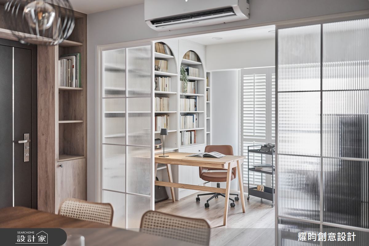 25坪老屋(31~40年)＿美式風玄關餐廳書房案例圖片＿耀昀創意設計＿耀昀_86之14